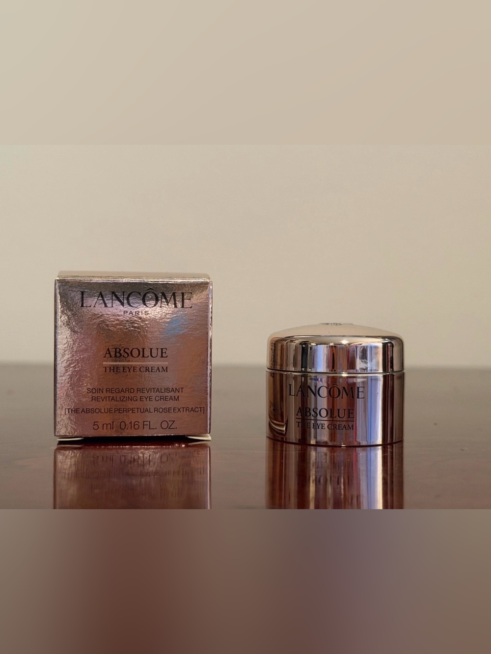 Lancome Absolue The Eye Cream Revitalizing Eye Cream 5ml | 0.16 oz NIB Travel
